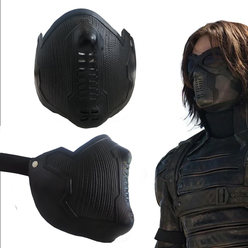 Respirator Half Face - Super Hero Cosplay Winter Soldier Mask