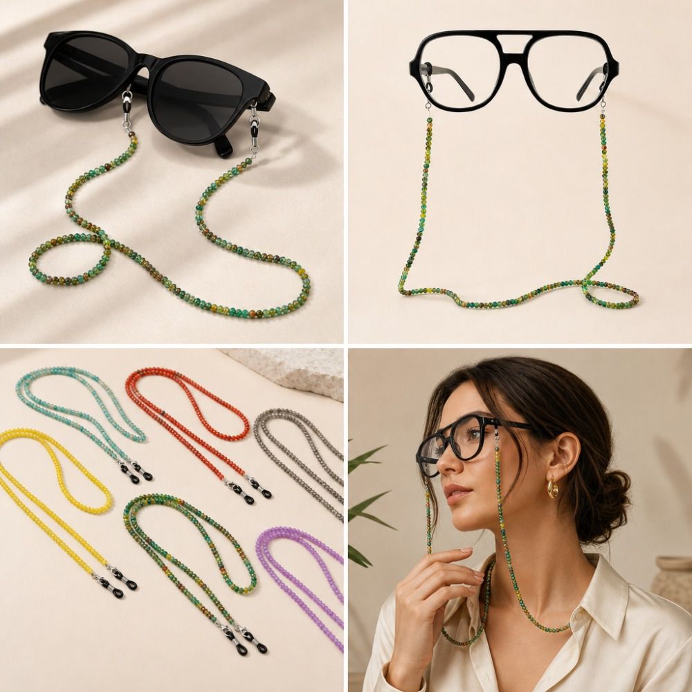 Lightweight Colored Glass Glas - Mask Lanyard Adjustable ulasan dan harga