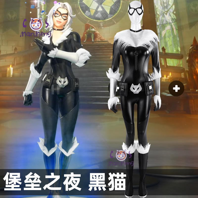 Black Cat Felicia Hardy Cospla - Black Face Mask Pack ulasan dan harga